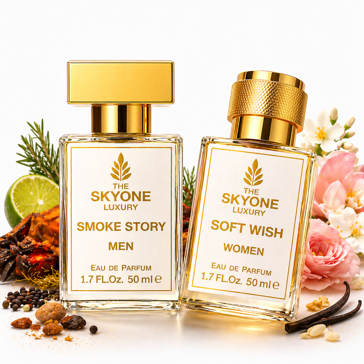 Smoke Story + Soft Wish – Duo Edition (2 × 50 ml EDP)